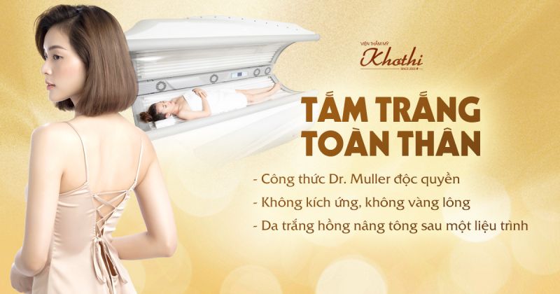 Tắm trắng toàn thân